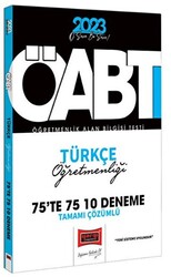 Yargı Yayınları 2023 KPSS ÖABT Türkçe Öğretmenliği Tamamı Çözümlü 10 Deneme - 1