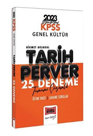 Yargı Yayınları 2023 KPSS Tarihperver Tamamı Çözümlü 25 Deneme - 1