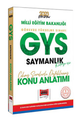 Yargı Yayınları 2023 MEB GYS Saymanlık Kadrosu İçin Çıkmış Sorularla Desteklenmiş Konu Anlatımı - 1