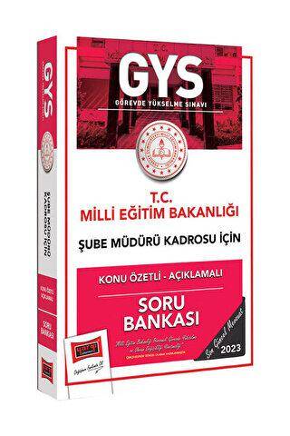 Yargı Yayınları 2023 MEB Şube Müdürü Kadrosu İçin Konu Özetli Açıklamalı Soru Bankası - 1