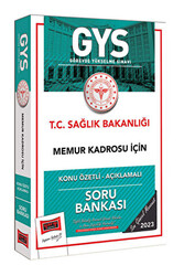 Yargı Yayınları 2023 Sağlık Bakanlığı Memur Kadrosu İçin Konu Özetli Açıklamalı Soru Bankası - 1