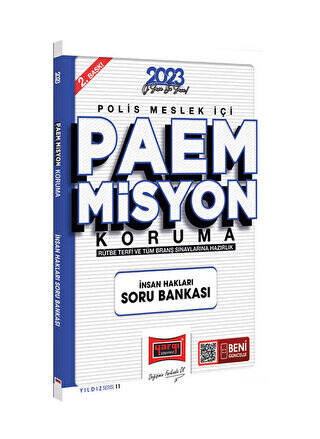 Yargı Yayınları 2023 Yıldız Serisi PAEM Misyon Koruma Rütbe ve Terfi Sınavlarına Hazırlık İnsan Hakları Soru Bankası - 1