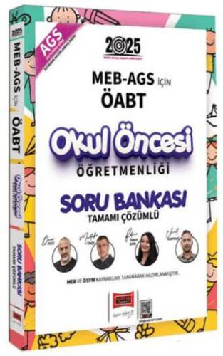 Yargı Yayınları 2025 MEB AGS İçin ÖABT Okul Öncesi Öğretmenliği Tamamı Çözümlü Soru Bankası - 1