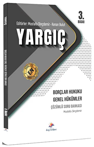 Yargıç 2022 Borçlar Hukuku Genel Hükümler Çözümlü Soru Bankası - 1