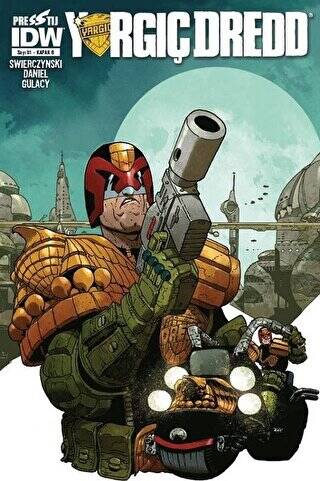 Yargıç Dredd Sayı : 1 - Kapak B - 1