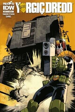 Yargıç Dredd Sayı 10 Kapak A - 1