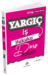 Yargıç Hakimlik ve HMGS İş Hukuku Ders Notları - 1