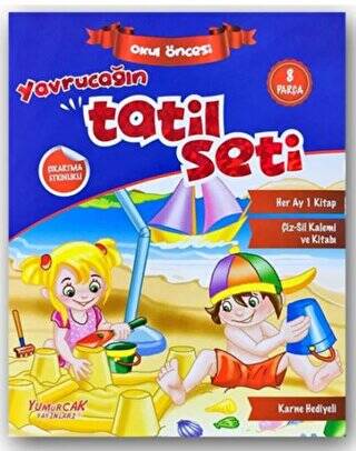 Yavrucağın Tatil Seti 3 Kitap - 1