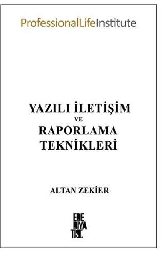 Yazılı İletişim ve Raporlama Teknikleri - 1