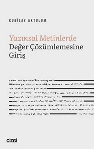 Yazınsal Metinlerde Değer Çözümlemesine Giriş - 1