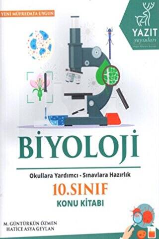 Yazıt 10. Sınıf Biyoloji Konu Kitabı - 1