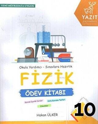 Yazıt 10. Sınıf Fizik Ödev Kitabı - 1