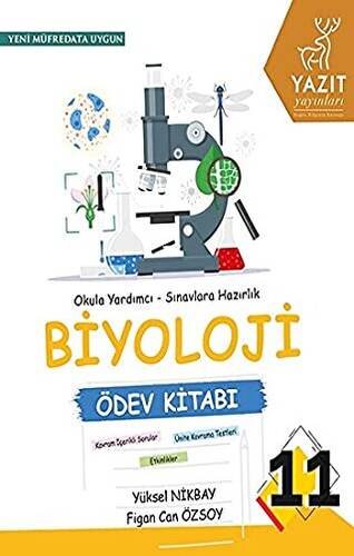 Yazıt 11. Sınıf Biyoloji Ödev Kitabı - 1