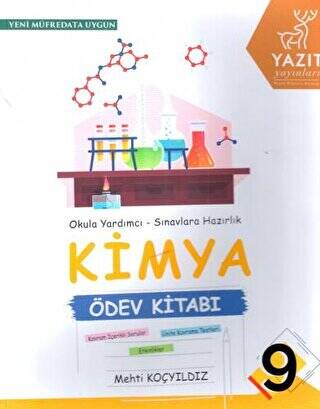 Yazıt 9. Sınıf Kimya Ödev Kitabı - 1