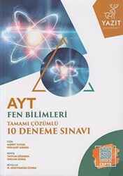 Yazıt YKS AYT Fen Bilimleri Tamamı Çözümlü 10 Deneme Sınavı - 1