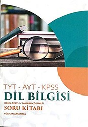 Yazıt YKS TYT AYT KPSS Dil Bilgisi Konu Özetli Tamamı Çözümlü - 1