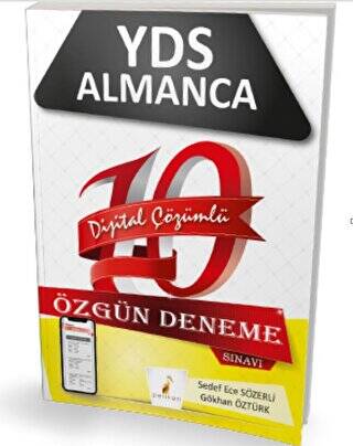 YDS Almanca Dijital Çözümlü 10 Özgün Deneme Sınavı - 1