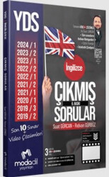 YDS İngilizce Çıkmış Sorular Tamamı Video Çözümlü - 1