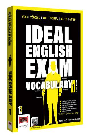 YDS YÖKDİL YDT TOEFL IELTS eTep Ideal English Exam Vocabulary 1 Orta Düzey - 1