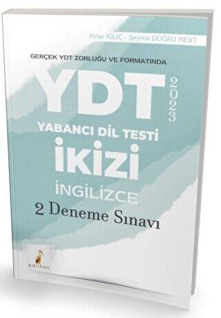 YDT İkizi İngilizce 2 Deneme Sınavı - 1