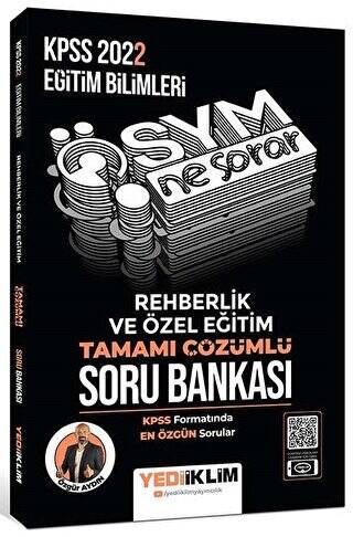 2022 KPSS Eğitim Bilimleri ÖSYM Ne Sorar Rehberlik ve Özel Eğitim Tamamı Çözümlü Soru Bankası - 1