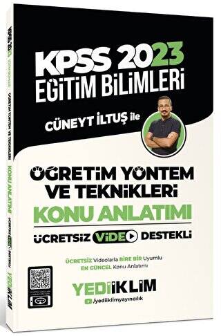 2023 KPSS Eğitim Bilimleri Öğretim Yöntem ve Teknikleri Video Destekli Konu Anlatımı - 1