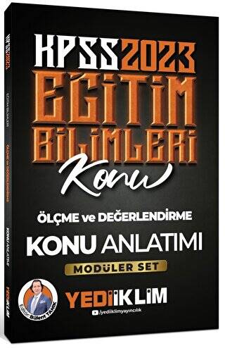 2023 KPSS Eğitim Bilimleri Ölçme ve Değerlendirme Konu Anlatımı Modüler Set İçerisindeki - 1