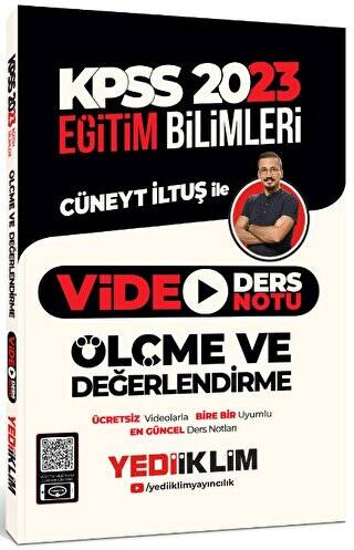 2023 KPSS Eğitim Bilimleri Ölçme ve Değerlendirme Video Ders Notu - 1