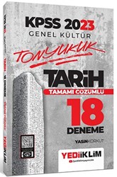 2023 KPSS Genel Kültür Tonyukuk Tarih Tamamı Çözümlü 18 Deneme - 1