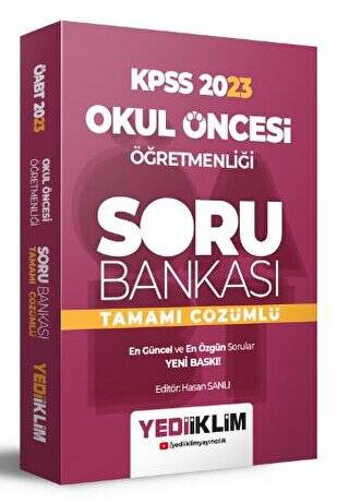 2023 ÖABT Okul Öncesi Öğretmenliği Tamamı Çözümlü Soru Bankası - 1