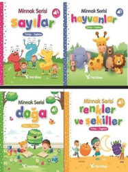 Yeti Kitap 0-3 Yaş Minnak Serisi Bebek Kitapları Seti 4 Kitap - 1