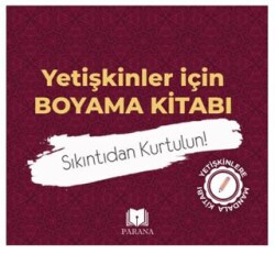 Yetişkinler İçin Boyama Kitabı - Mandala - 1