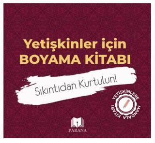 Yetişkinler İçin Boyama Kitabı - Mandala - 1