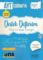 YKS AYT Coğrafya Destek Defterim Destek Serisi - 1