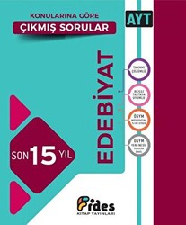 YKS AYT Edebiyat Son 15 Yıl Konularına Göre Çıkmış Sorular Soru Bankası - 1