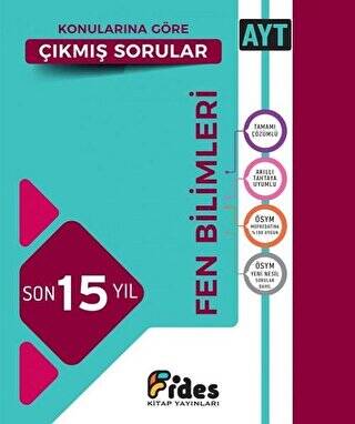 YKS AYT Fen Bilimleri Son 15 Yıl Konularına Göre Çıkmış Sorular Soru Bankası - 1