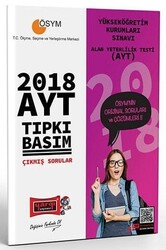 YKS AYT Tıpkı Basım Çıkmış Sorular - 1