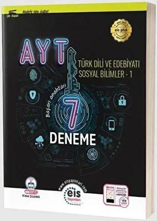 YKS AYT Türk Dili ve Edebiyatı Sosyal Bilimler - 1 7`li Deneme - 1