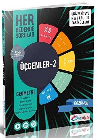 YKS TYT AYT Geometri Üçgenler-2 Her Bedende Sorular 1. Seri Video Çözümlü - 1