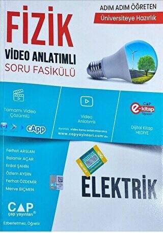 YKS TYT AYT Üniversite Hazırlık Elektrik Konu Anlatımlı Soru Bankası Video Çözümlü - 1