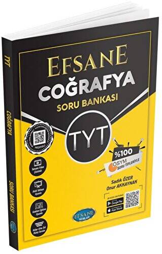 YKS TYT Coğrafya Efsane Soru Bankası - 1