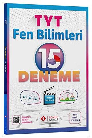 YKS TYT Fen Bilimleri 15 Deneme Video Çözümlü - 1