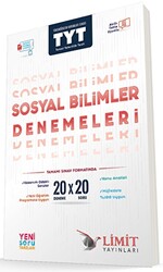 YKS TYT Sosyal Bilimler 20x20 Deneme Sınavları - 1