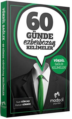 YÖKDİL Sağlık 60 Günde Ezber Bozan Kelimeler - 1