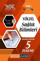 YÖKDİL Sağlık Bilimleri Tamamı Çözümlü 5 Deneme - 1