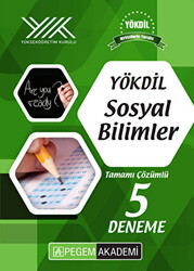 YÖKDİL Sosyal Bilimler Tamamı Çözümlü 5 Deneme - 1