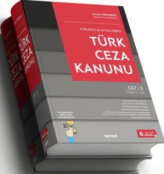 Yorumlu & Uygulamalı Türk Ceza Kanunu 2 Cilt - 1