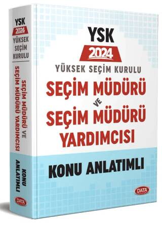 Yüksek Seçim Kurulu YSK Seçim Müdürü ve Seçim Müdür Yardımcısı Konu Anlatımlı - 1