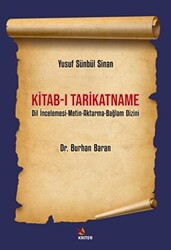 Yusuf Sünbül Sinan Kitab-ı Tarikatname - 1