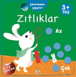 Zıtlıklar Az - Çok Çıkartmaları Yapıştır - 1